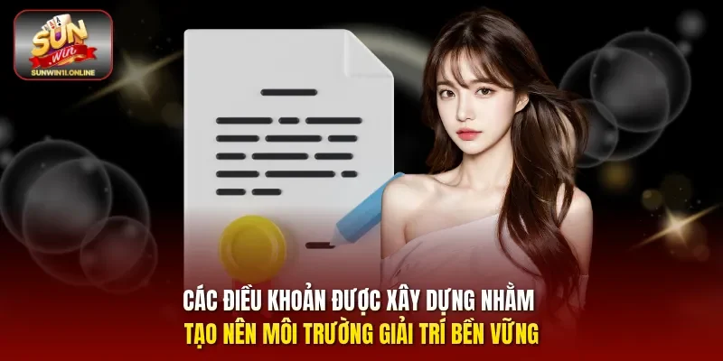 Miễn Trách Nhiệm Sunwin - Cập Nhật Mới Nhất Cho Thành Viên 1 Sunwin Các điều khoản được xây dựng nhằm tạo nên môi trường giải trí bền vững.